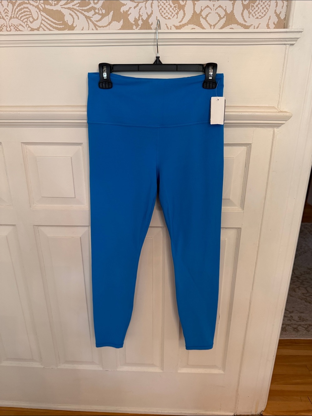 Bright Blue Athleta High-Waist Leggings